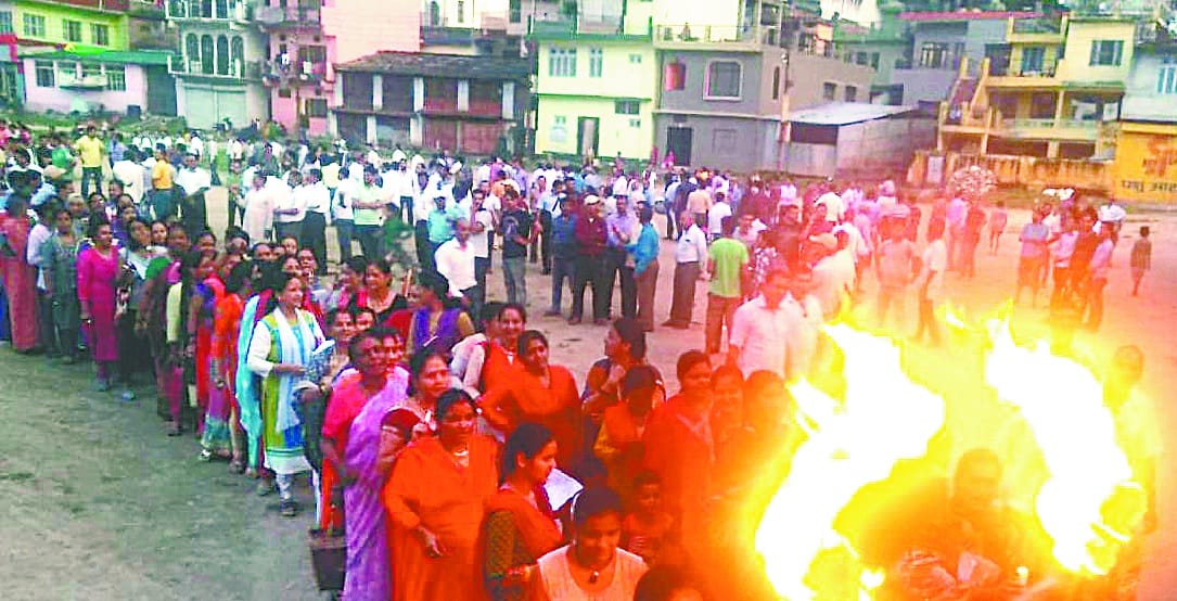 torch rally carried out against SC, ST act