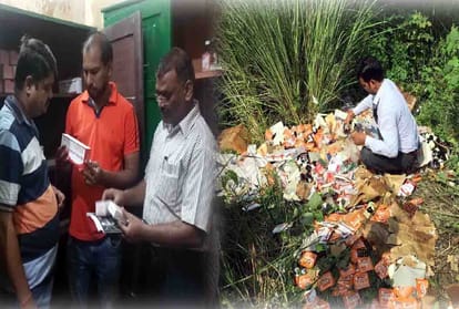33 types of medicines were thrown into litter pile