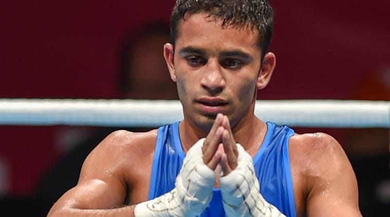 Asian Games 2018 Gold Medalist  Indian Army Soldier Amit Panghal Emotional during Medal Ceremony