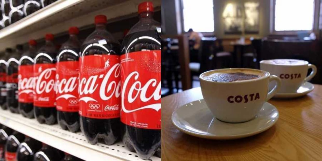 coca cola buys costa coffee chain in 5.1 billion dollars