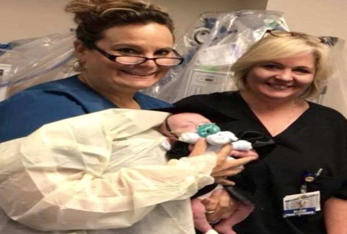 Eight Month Old Baby Graduates As He Discharged From ICU In USA