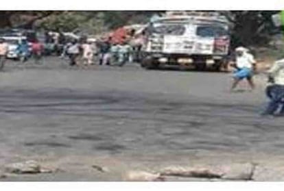 road accident in Hamirpur One people died