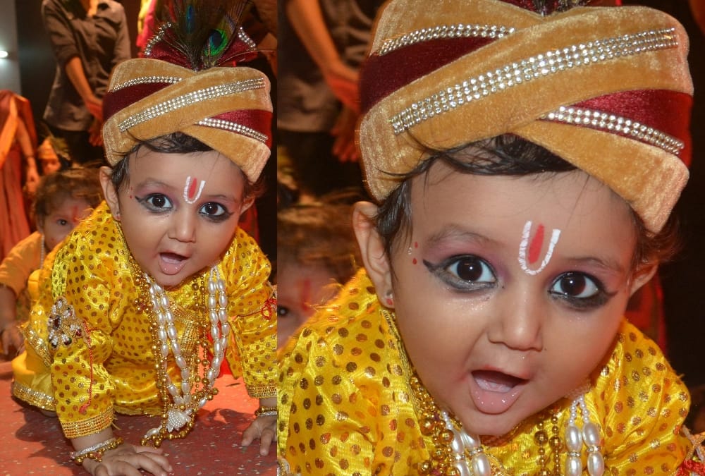 ghar-ghar kanha program of amar ujala in lucknow