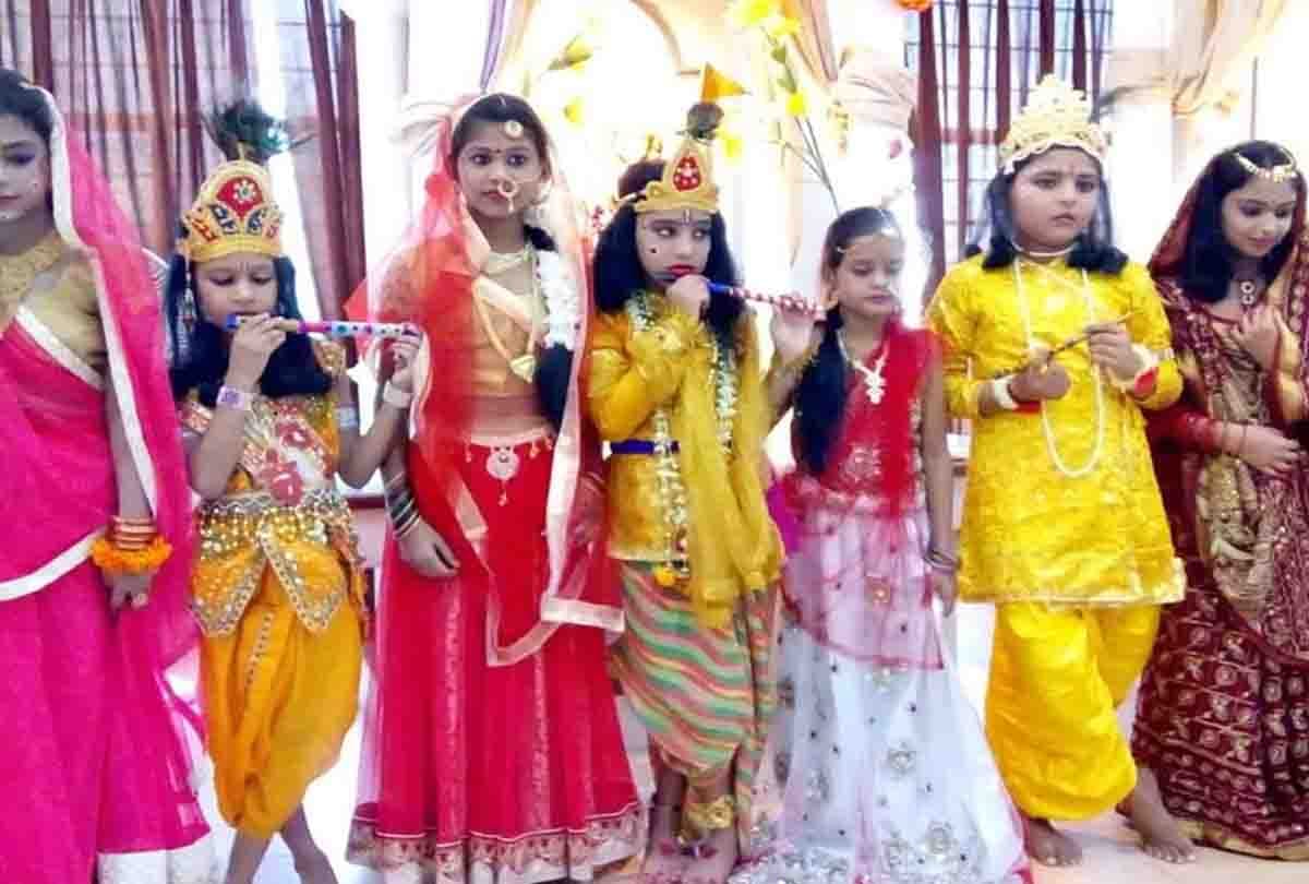 Celebration of Janmashtami festival