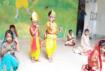 Celebration of Janmashtami festival