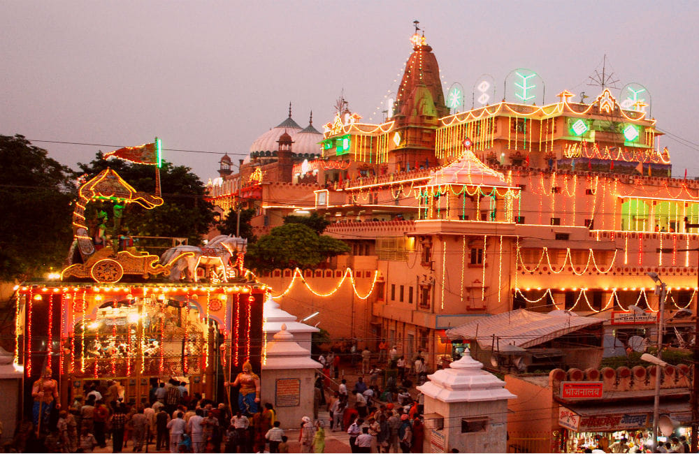 Krishna Janmashtami 2018 celebrations in mathura vrindavan