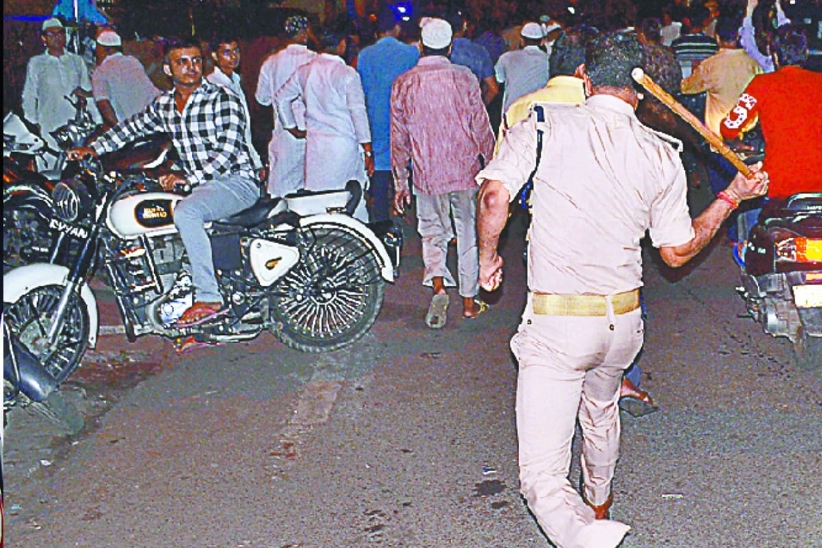 Pics: conspiracy to spoil the atmosphere in meerut after A controversy over the caram board