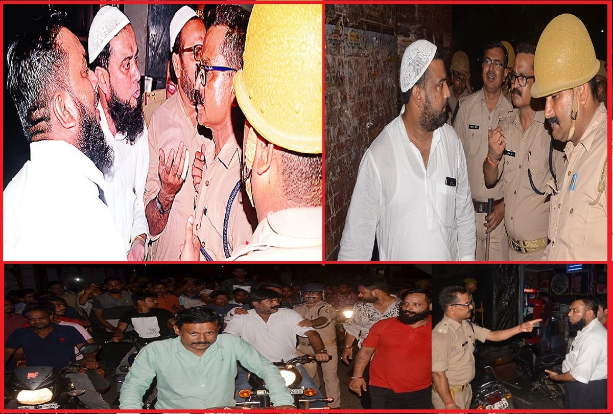 Controversies in two communities in Meerut, and firing, see photos