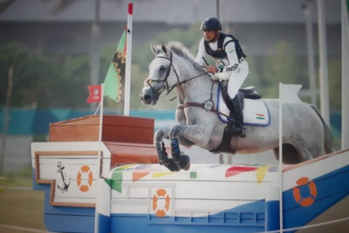 RVC center meerut cavalryman had grand welcome on returns after Winning Silver Medal in Asian Games