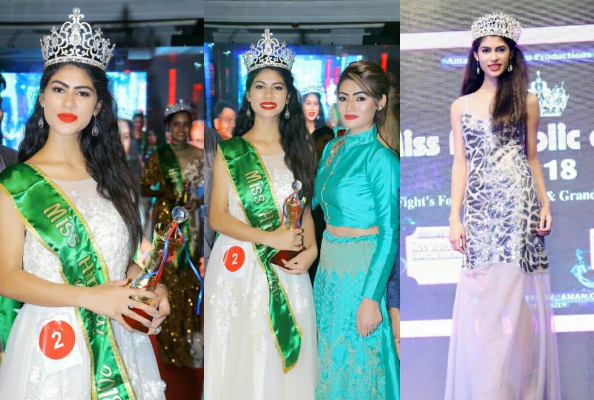 Neha chaudhary won miss himalaya 2018 crown