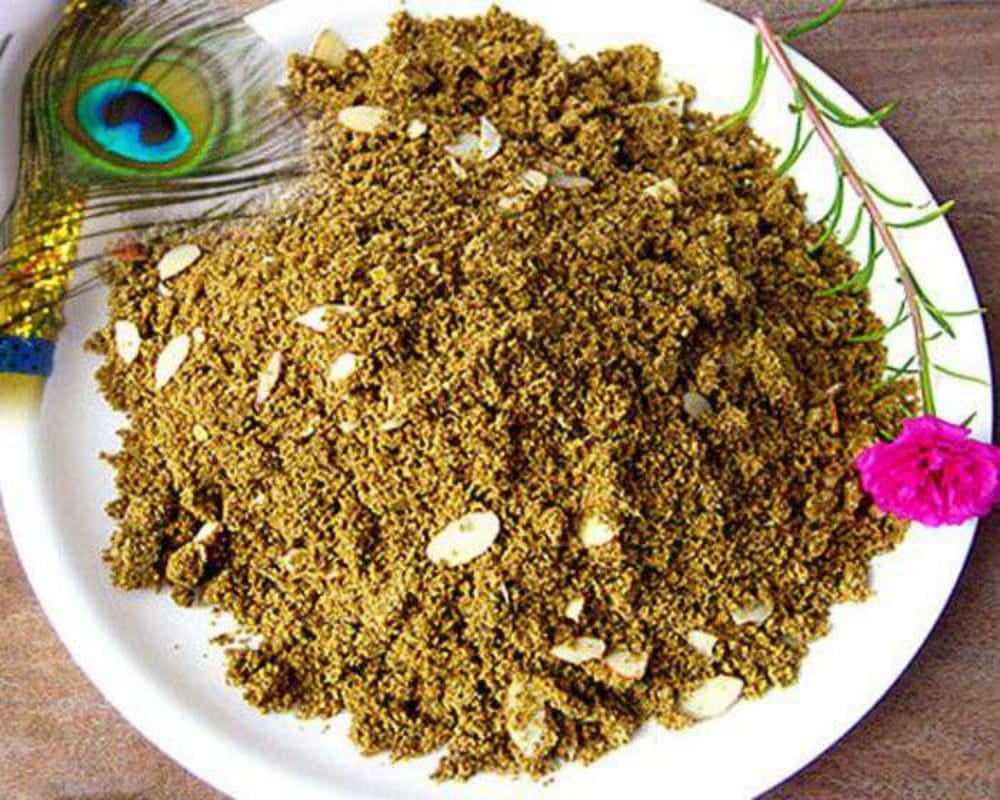 Krishna Janmashtami 2021 Recipe Makhan Mishri and Flour Panjiri Bhog For Kanha