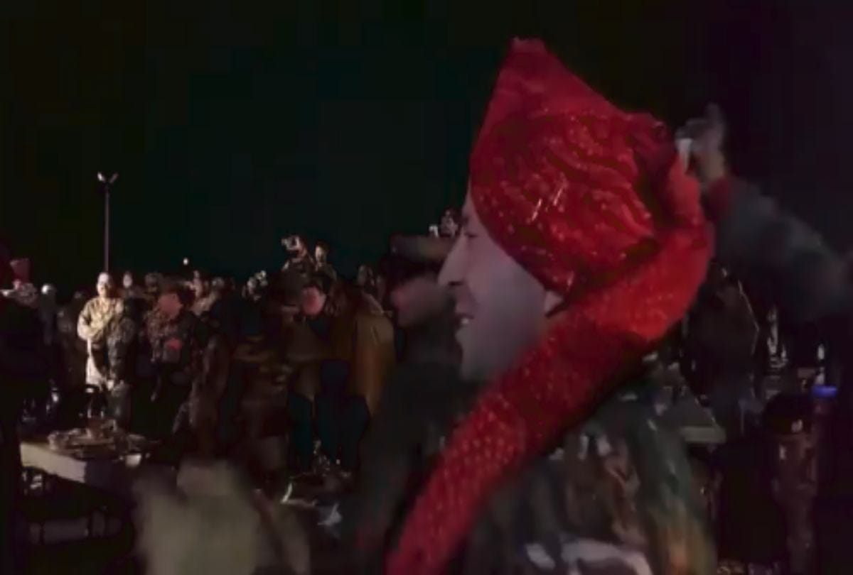 Shanghai Cooperation Organisation SCO India and Pakistan Army Jawans Dance together in Russia