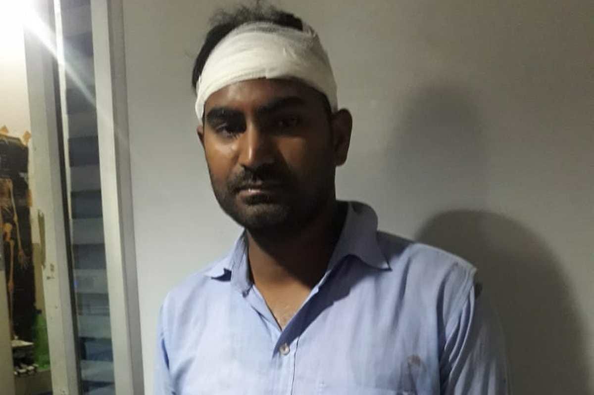Firing on godown keeper in varanasi