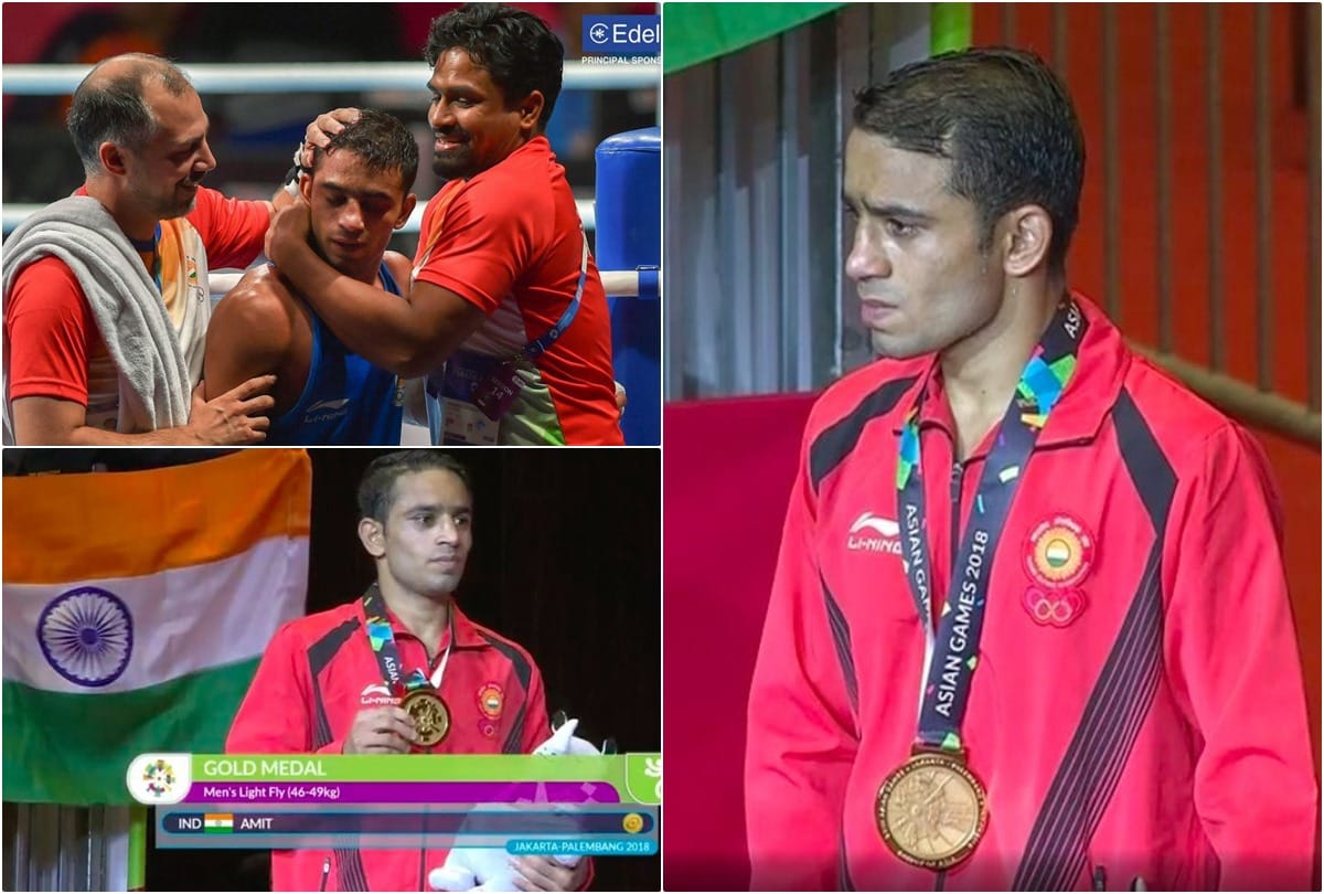 Asian Games 2018: Amit Panghal wins stunning boxing gold after beating reigning Olympic champio