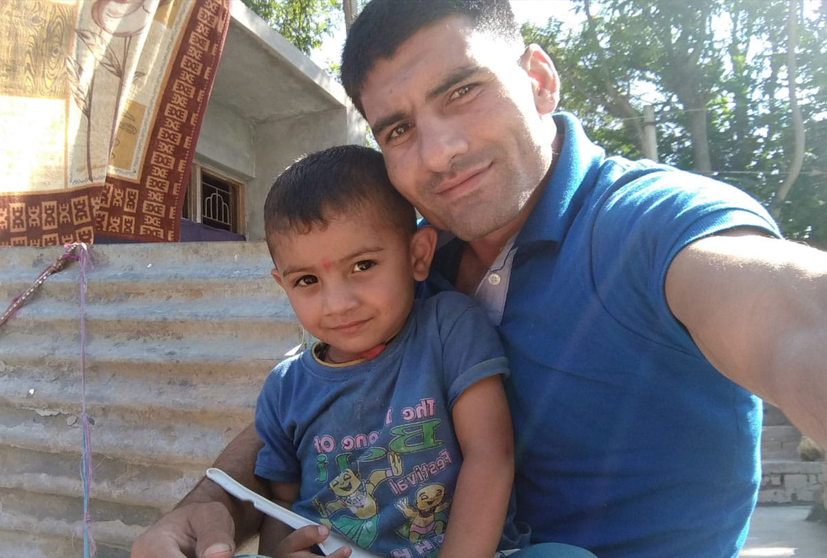 COMMANDO OF INDIAN ARMY MARTYRED IN GUNFIGHT IN FOREST OF BANDIPURA JAMMU KASHMIR