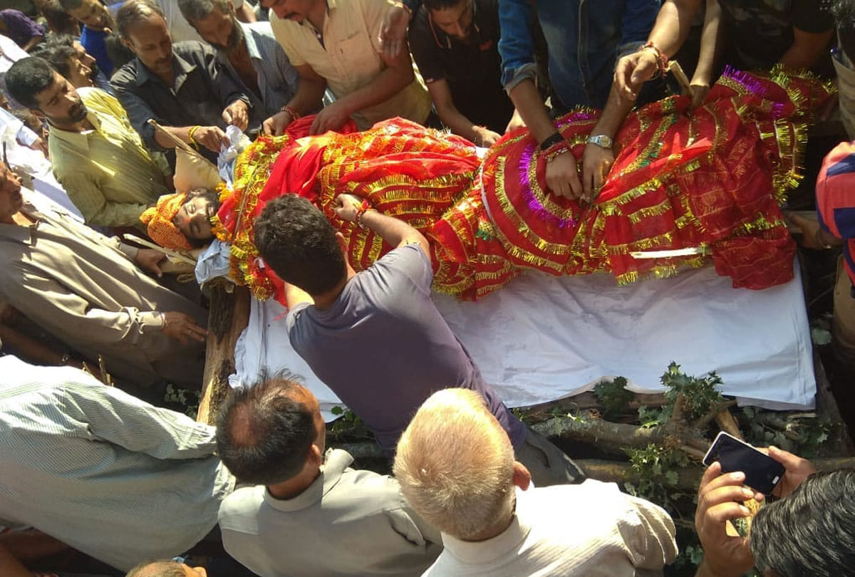 COMMANDO OF INDIAN ARMY MARTYRED IN FOREST OF BANDIPURA JAMMU KASHMIR