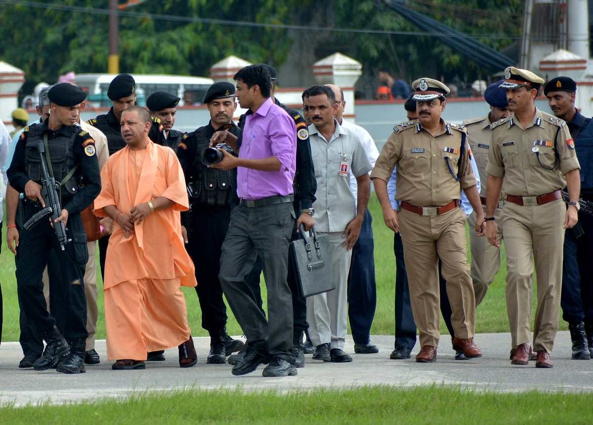CM yogi angry on officers at varanasi visit after know this truth