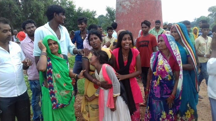 labourer dead due to current