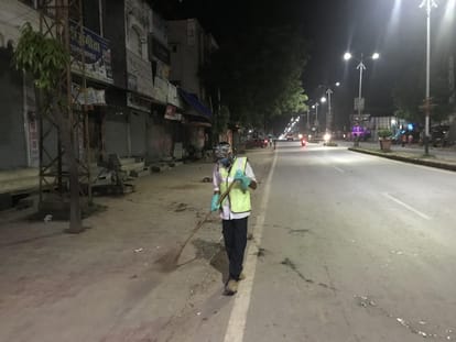 dungarpur: where muslim feet roti to cow,two communities are together in cleanliness programmes