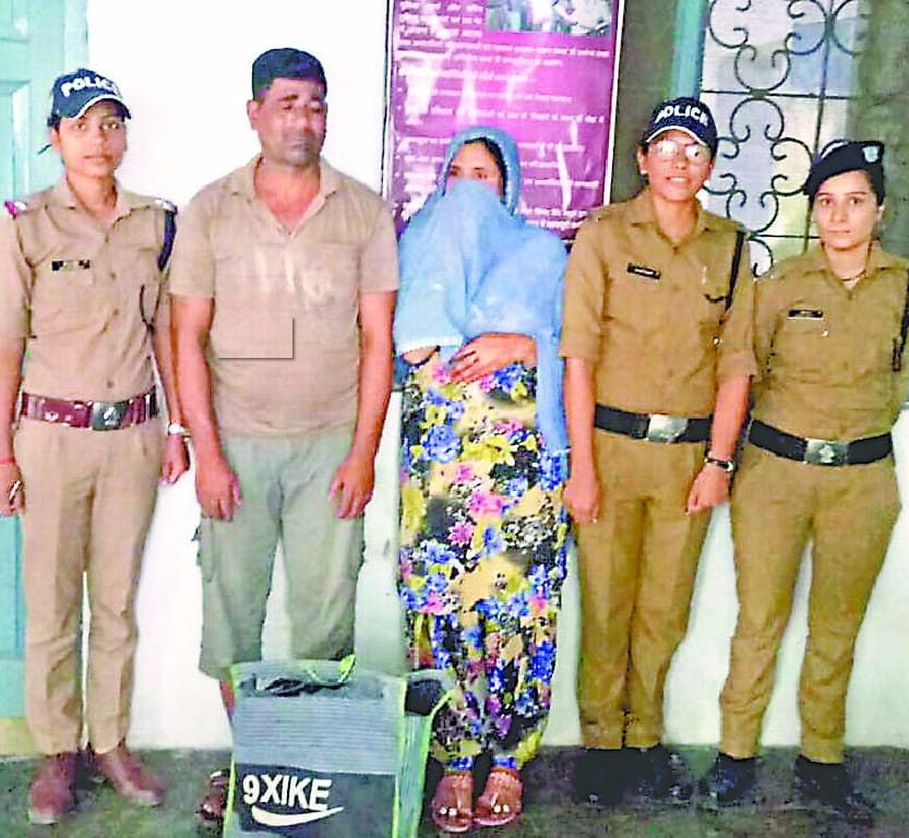 Couple with Smack and 575 Drug Injection arrested