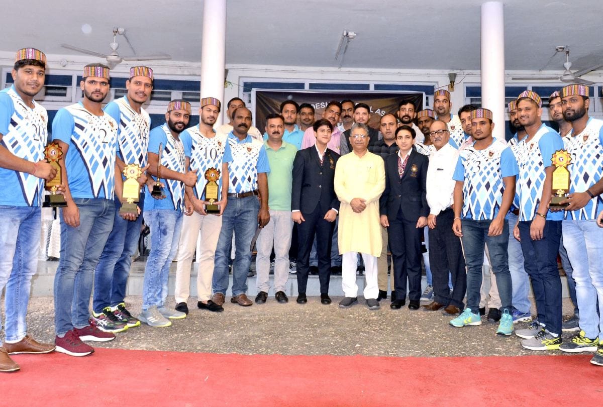 handball players honored in bilaspur played in asian games 2018