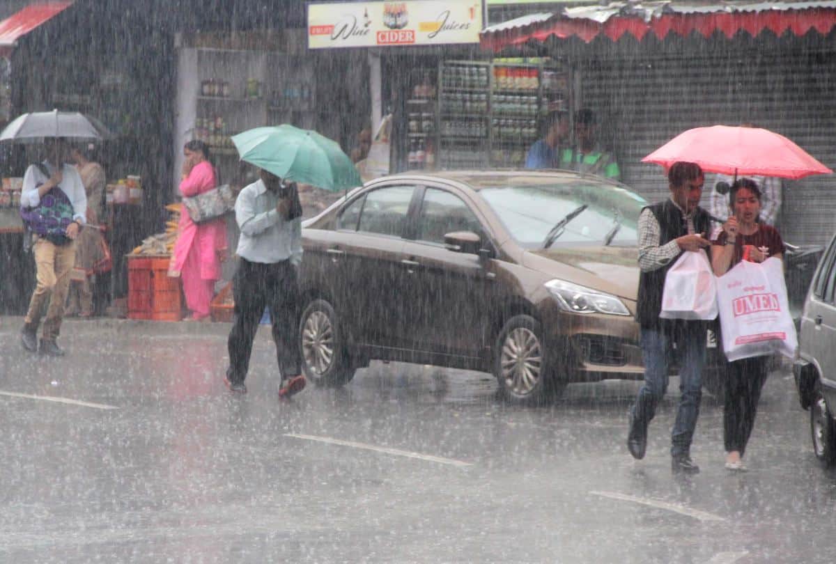 Himachal weather report heavy rain, Two died in state