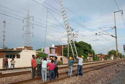 Repeated OHE line Broken