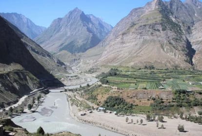 Bhutan dharamguru on a visit to Lahaul Spiti