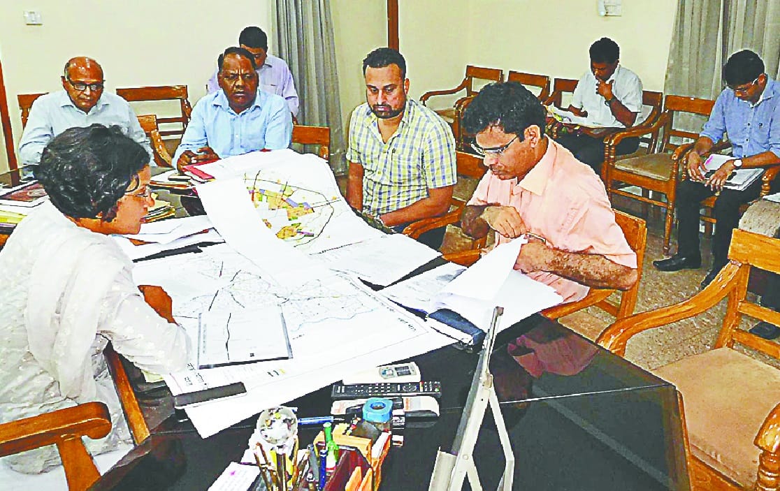 inner ring road ke bhu adhigrahen ka prastaav