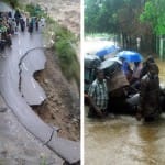 Rains floods and landslides killed more than 1,400 lives says home ministry