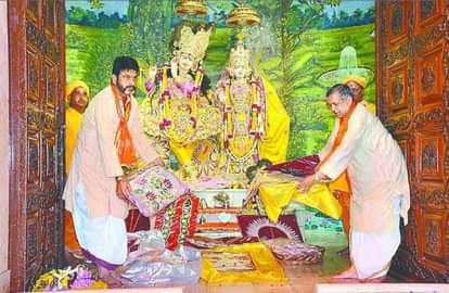 Temple has been decorated for Krishna Janmotsav in Mathura-Vrindavan