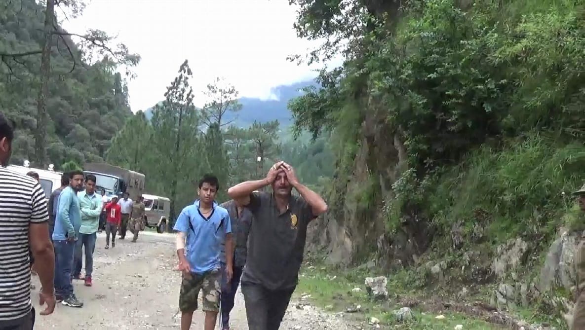 Whole Family Funeral painfull Photos after uttarkashi Accident