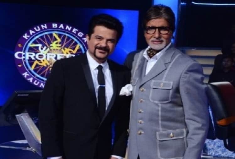 Anil Kapoor bent down on Amitabh Bachchan feet in Kaun Banega Crorepati season 6