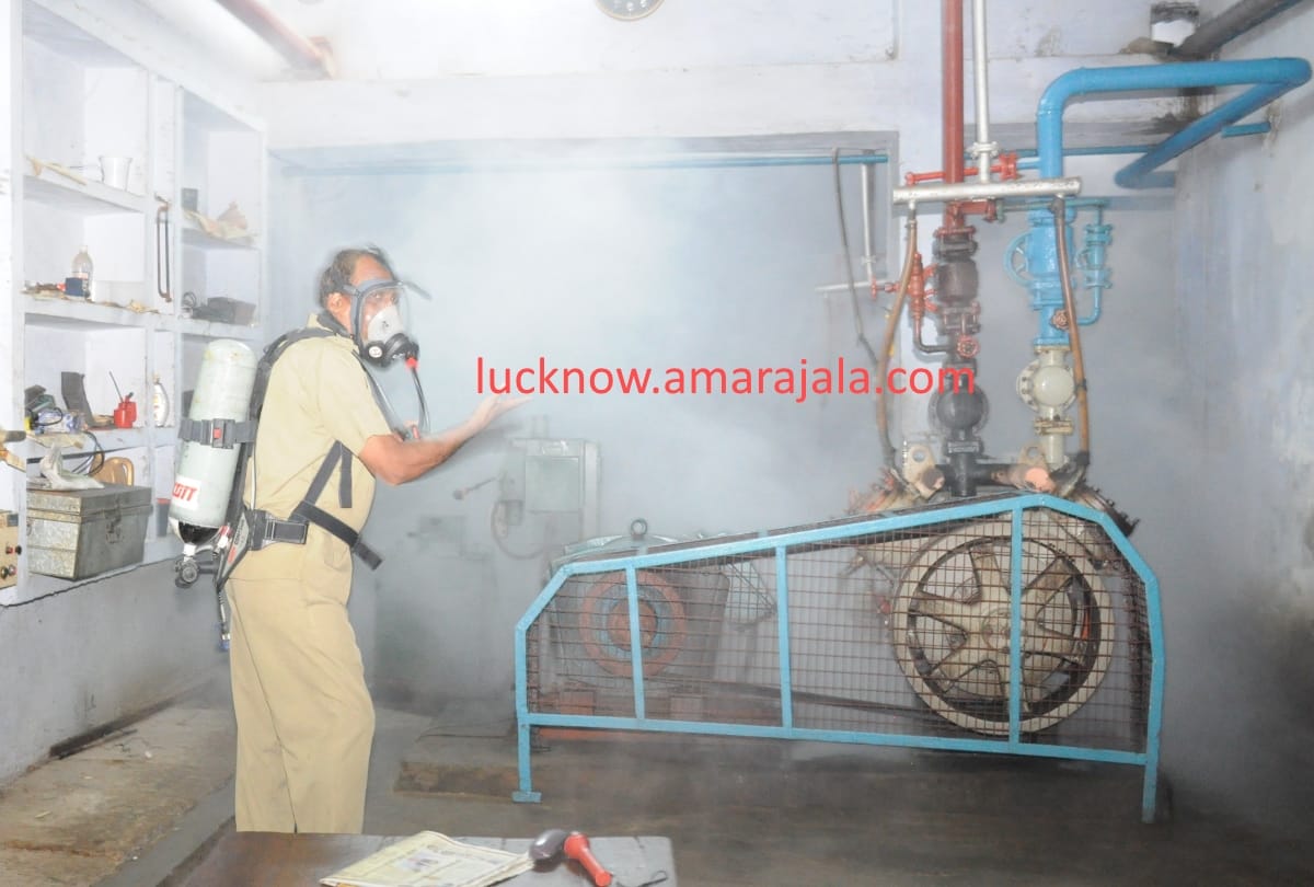 amonia gas leakage in lucknow