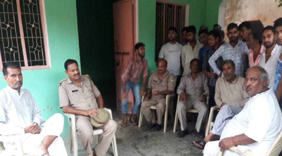 Throwing meat at religious place in Baghpat, tension in the village