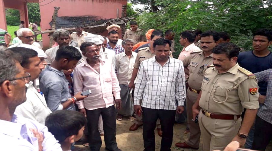 murder of the priest in Bijnor, and the police are investigating
