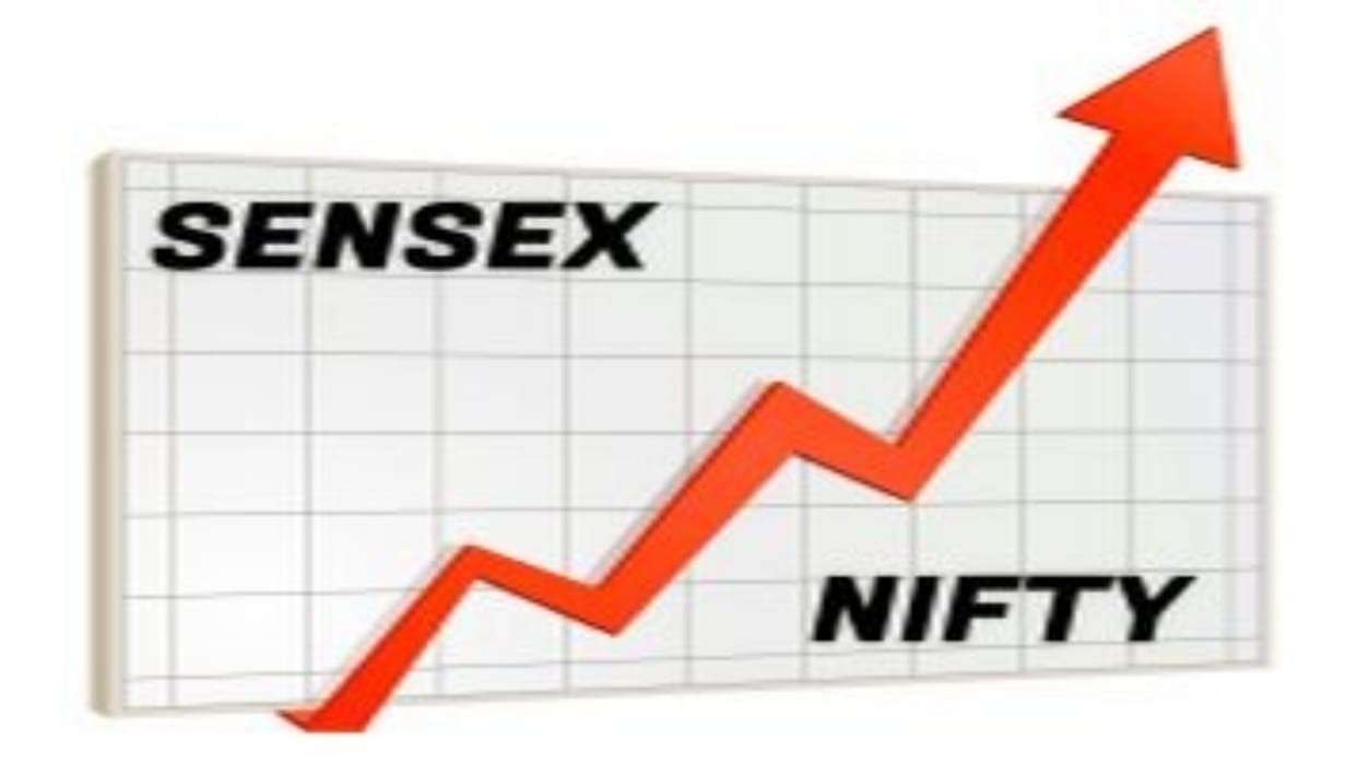 sensex, nifty gains due to robust GDPs trade