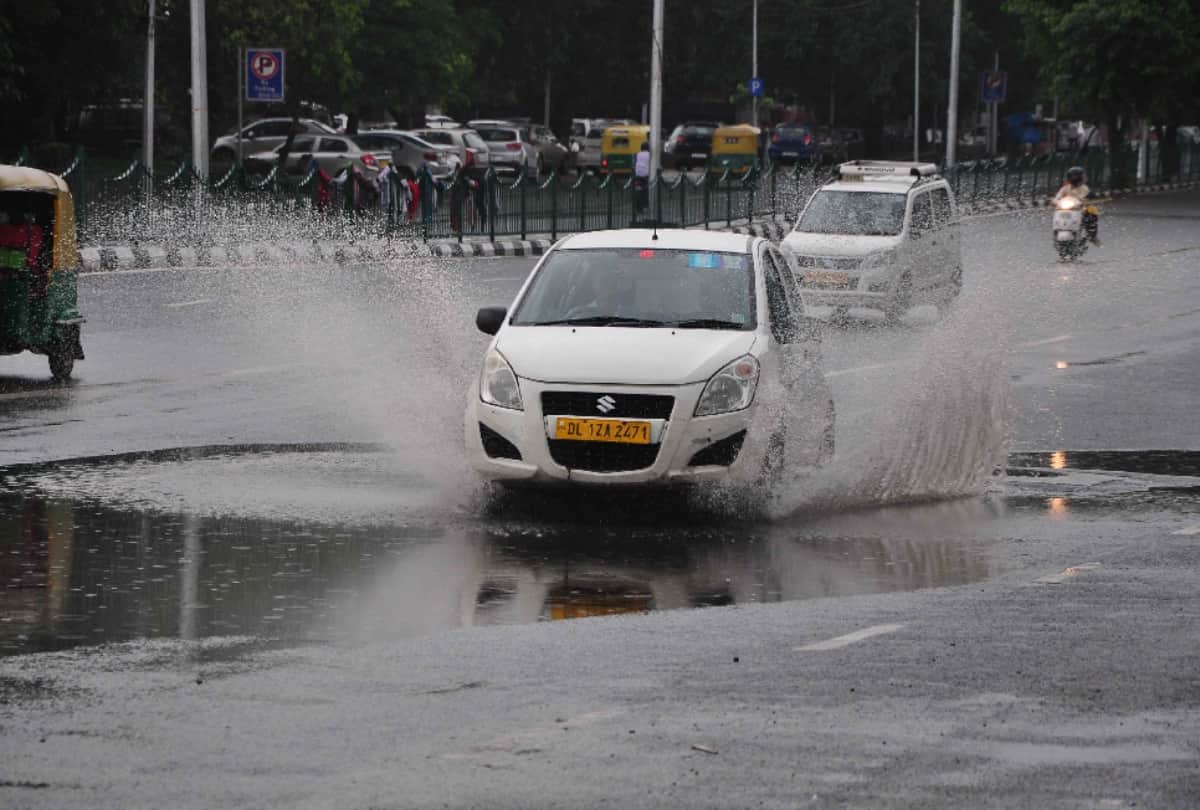 Delhi NCR temperature down after Rain