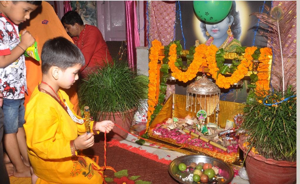 श्रीकृष्ण के जयकारे से गूंजा नाहन