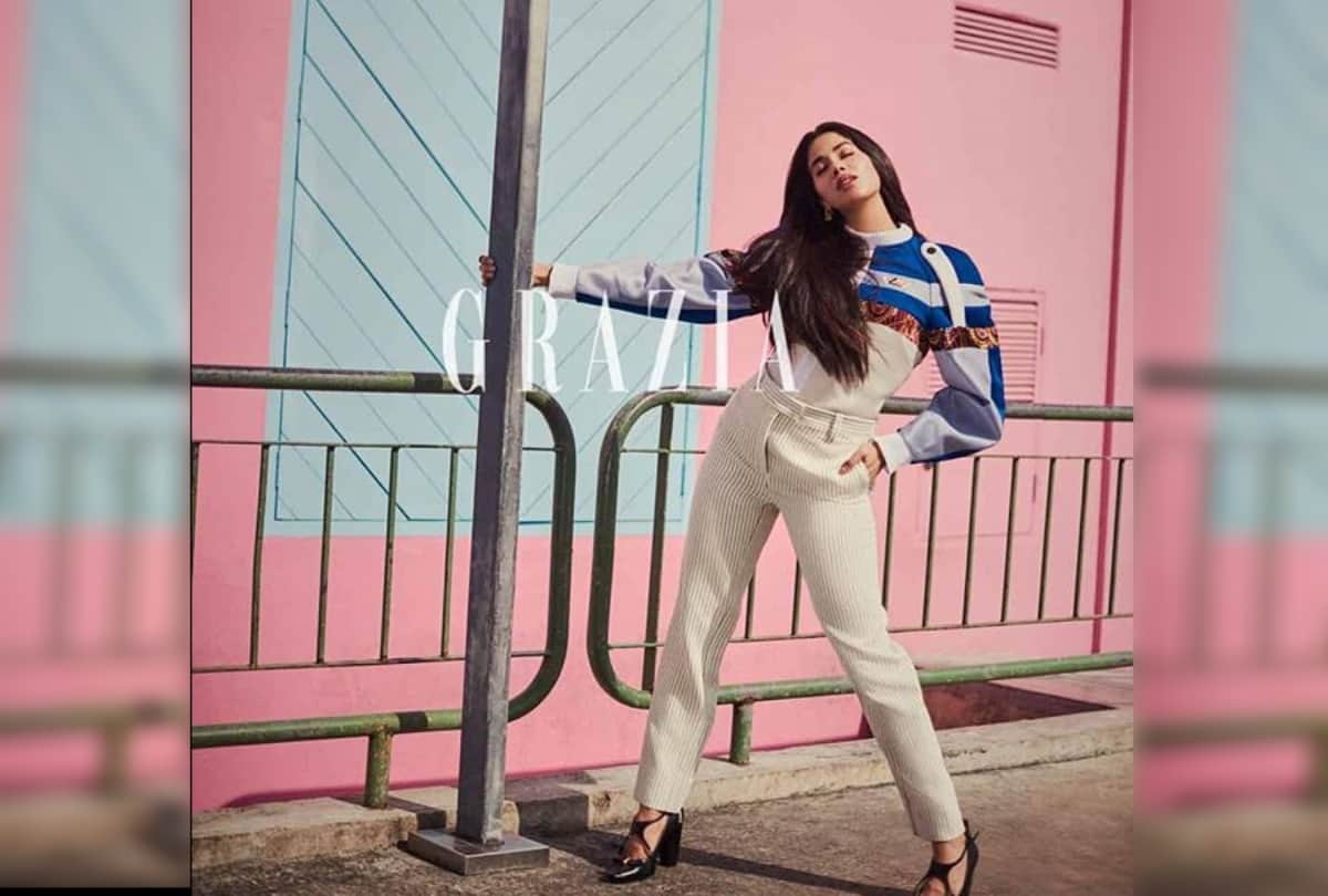 Janhvi Kapoor graces the cover of Grazia magazine