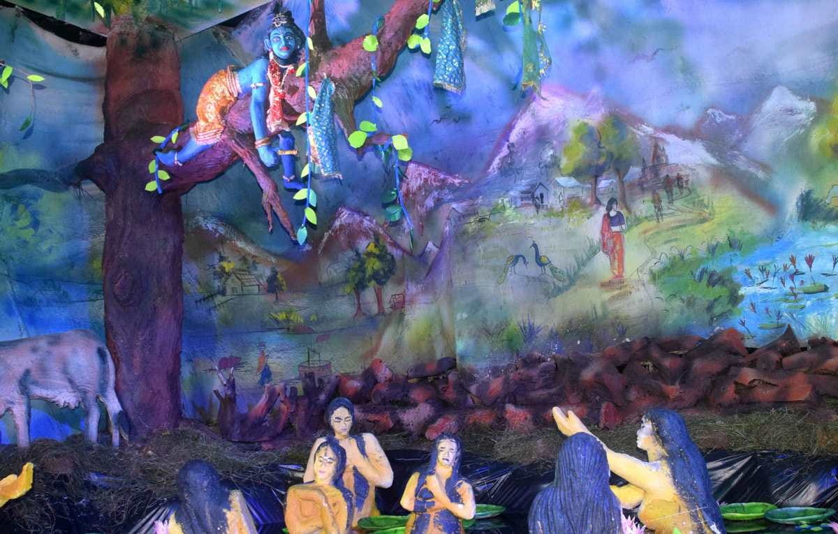 Shri krishna janmashtami celebration in varanasi