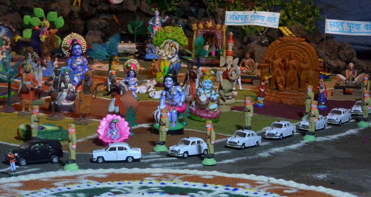 Shri krishna janmashtami celebration in varanasi