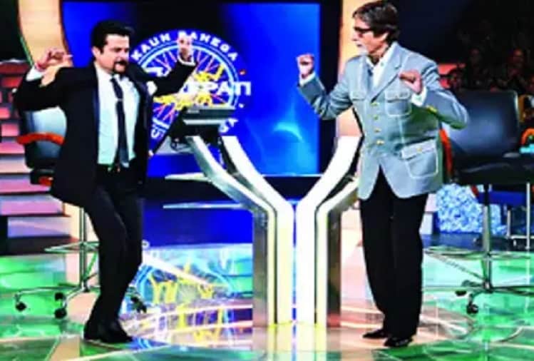 Anil Kapoor bent down on Amitabh Bachchan feet in Kaun Banega Crorepati season 6