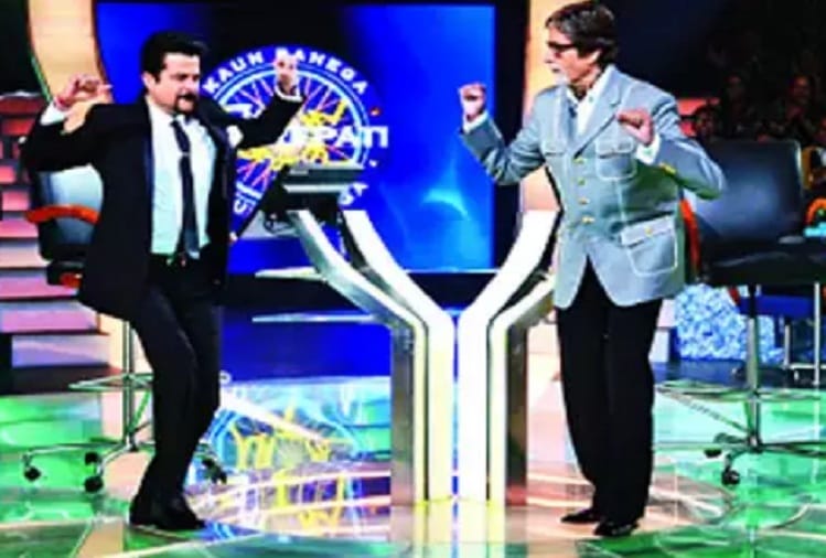 Anil Kapoor bent down on Amitabh Bachchan feet in Kaun Banega Crorepati season 6