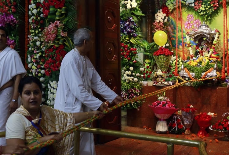 80 thousand people visit Lord Krishna at iscon temple in chandigarh