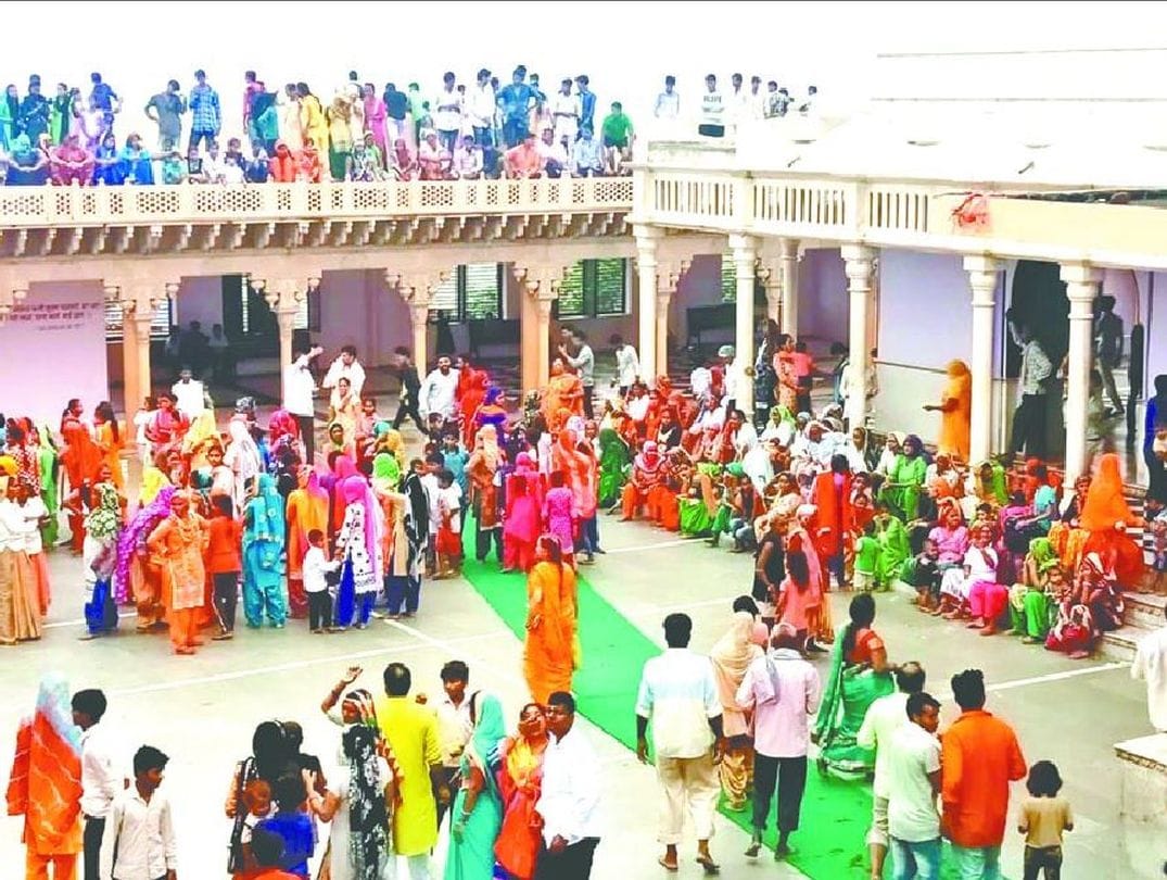 nandotsav celebration in nandgaon mathura on Janmashtami 2019
