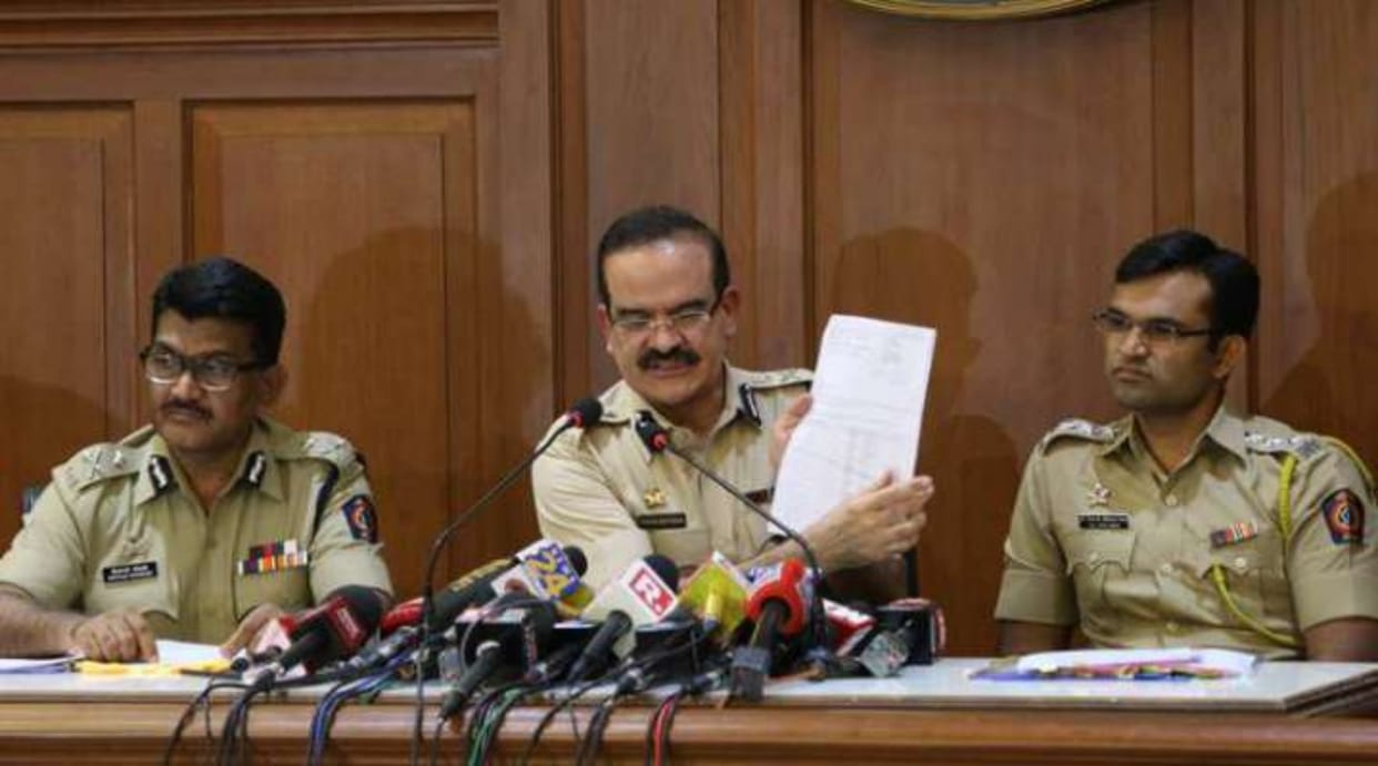 court questioned the media briefing given by police in bhima koregaon workers arrest