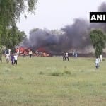 Fighter jet of Indian Air Force crashed near Devaliya village of Jodhpur