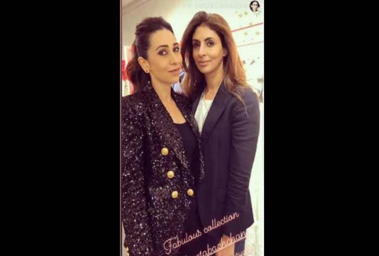 abhishek bachchan ignore karisma kapoor infront of his wife shweta hugs her