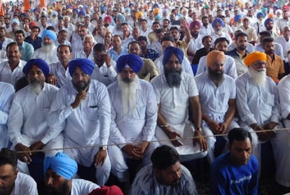 Sukhbir Badal's political rally in Abohar today